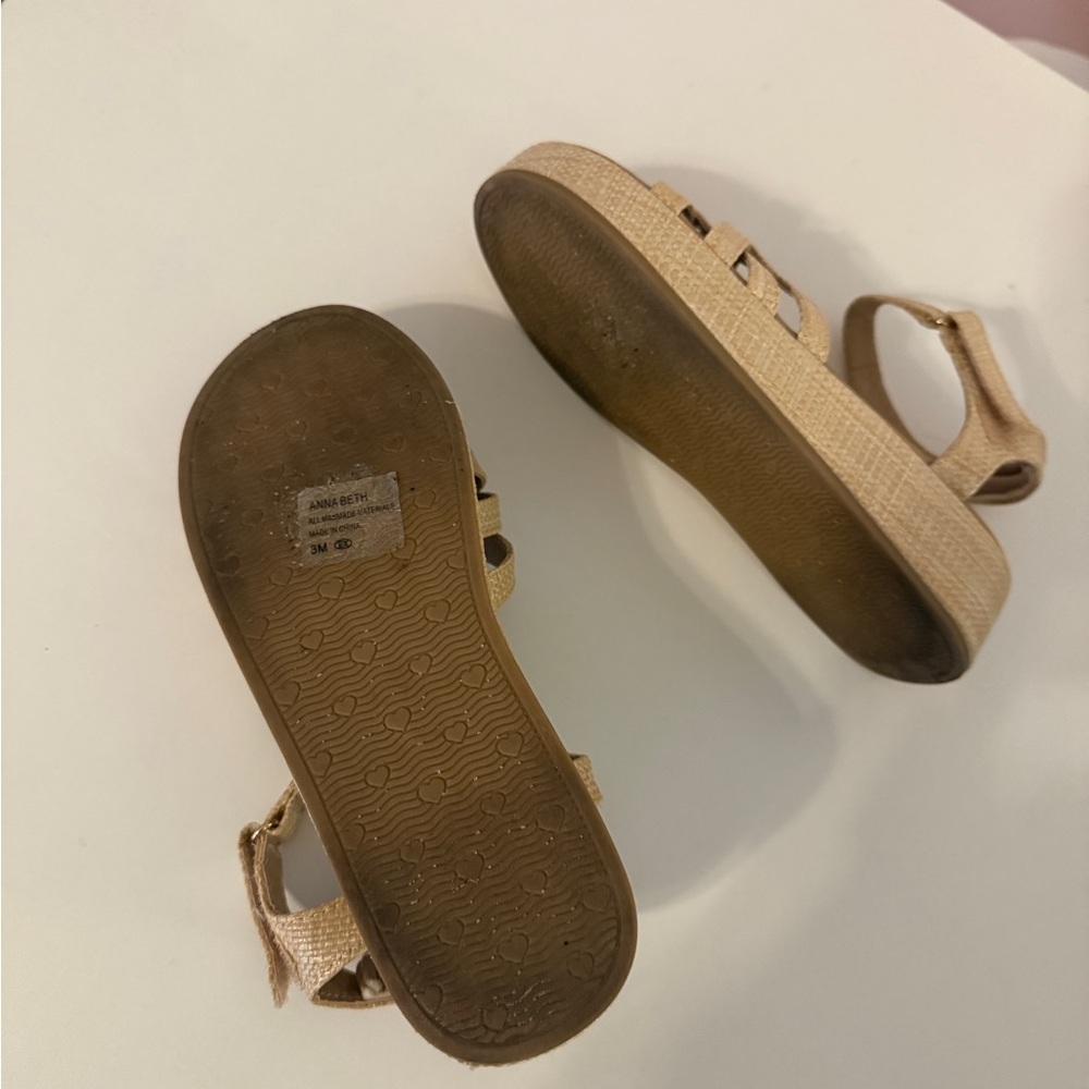 Jellypop Beige Strappy Sandals - Picture 6 of 6